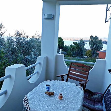Amazing Sea View-Neos Pyrgos Beach -Evoia Greece نيوس بيرغوس المظهر الخارجي الصورة