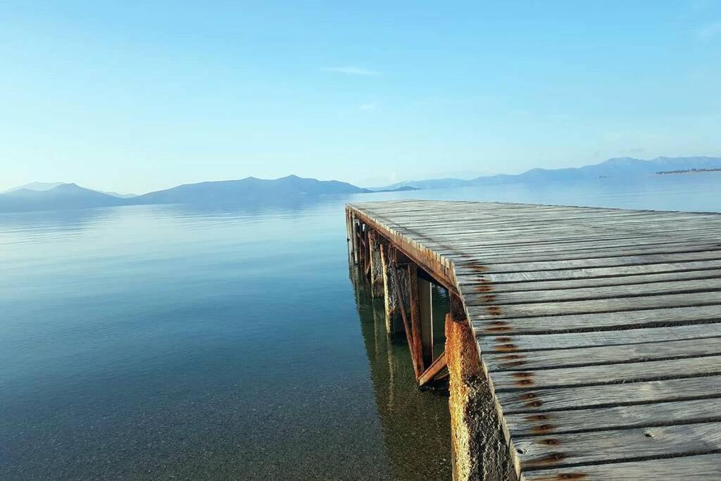 Amazing Sea View-Neos Pyrgos Beach -Evoia Greece نيوس بيرغوس المظهر الخارجي الصورة