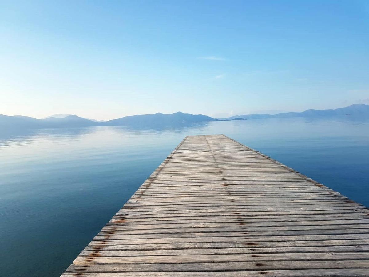 Amazing Sea View-Neos Pyrgos Beach -Evoia Greece نيوس بيرغوس المظهر الخارجي الصورة