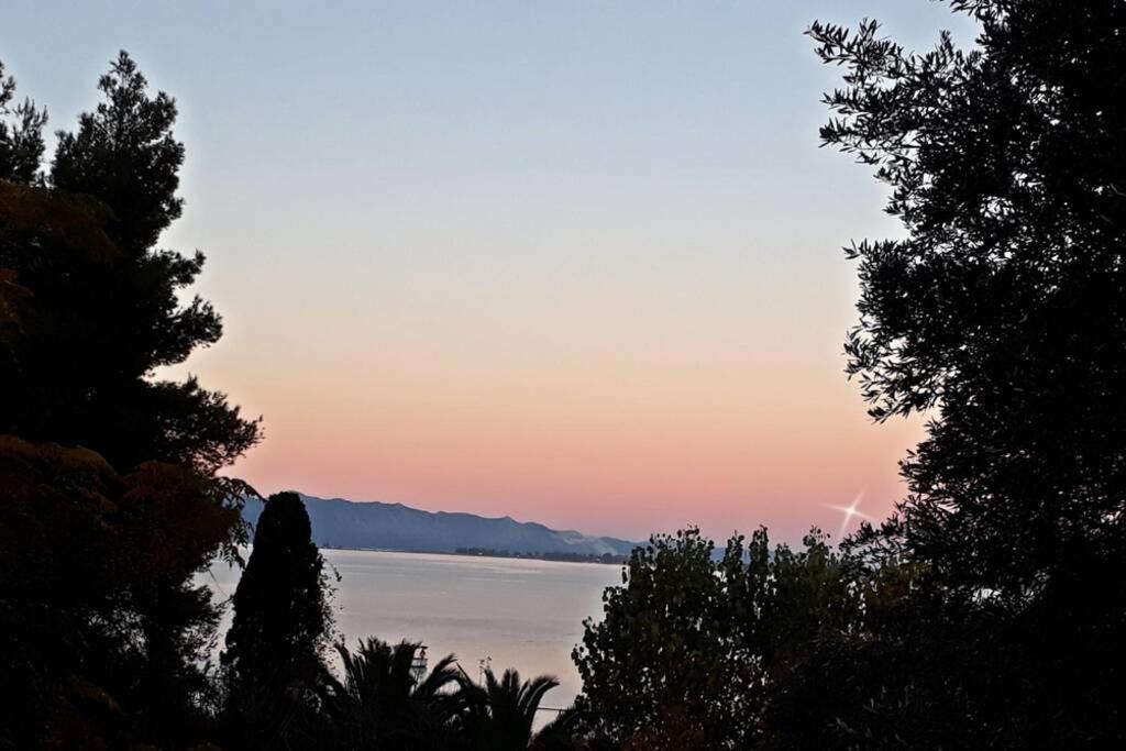 Amazing Sea View-Neos Pyrgos Beach -Evoia Greece نيوس بيرغوس المظهر الخارجي الصورة