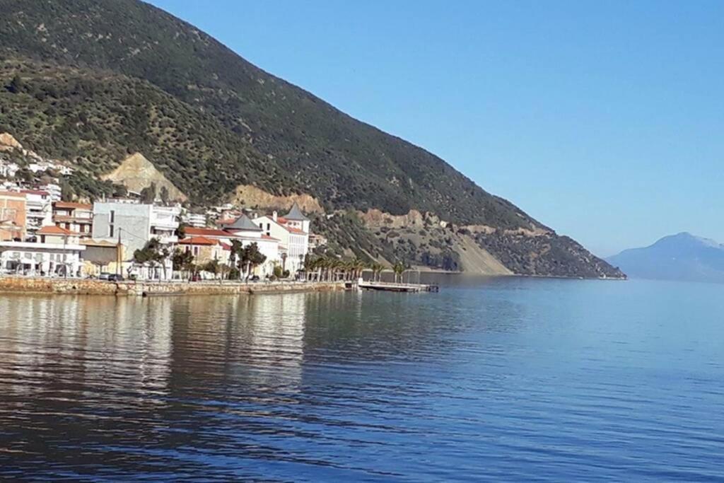 Amazing Sea View-Neos Pyrgos Beach -Evoia Greece نيوس بيرغوس المظهر الخارجي الصورة