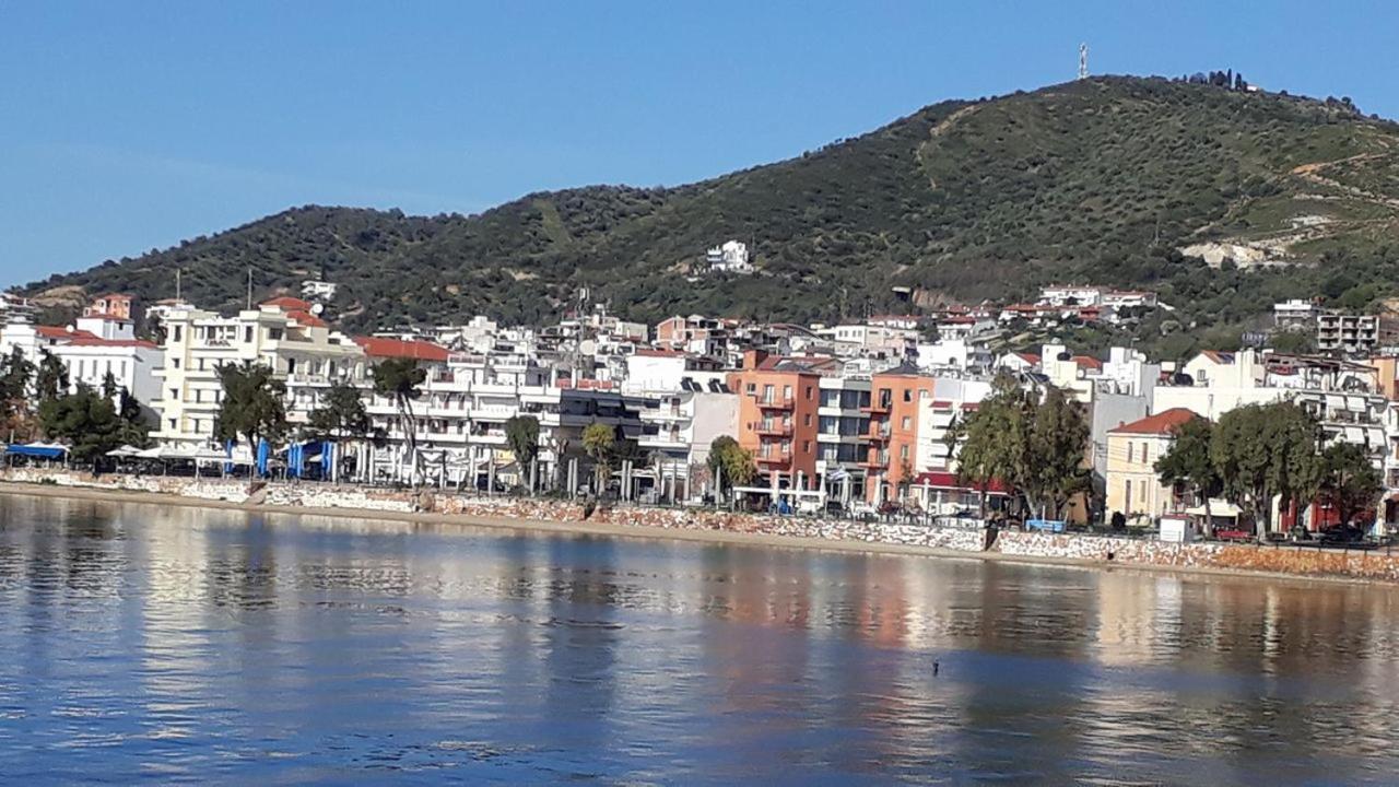 Amazing Sea View-Neos Pyrgos Beach -Evoia Greece نيوس بيرغوس المظهر الخارجي الصورة